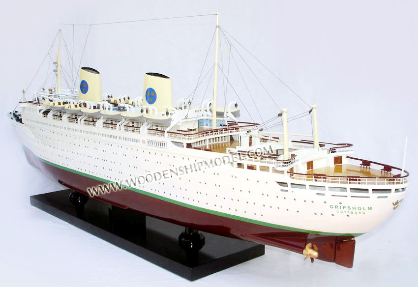 MS Gripsholm - Ms Stockholm ship model