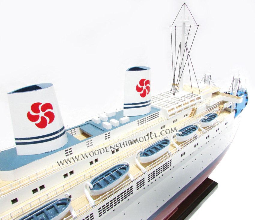 SS Constitution Ship Model