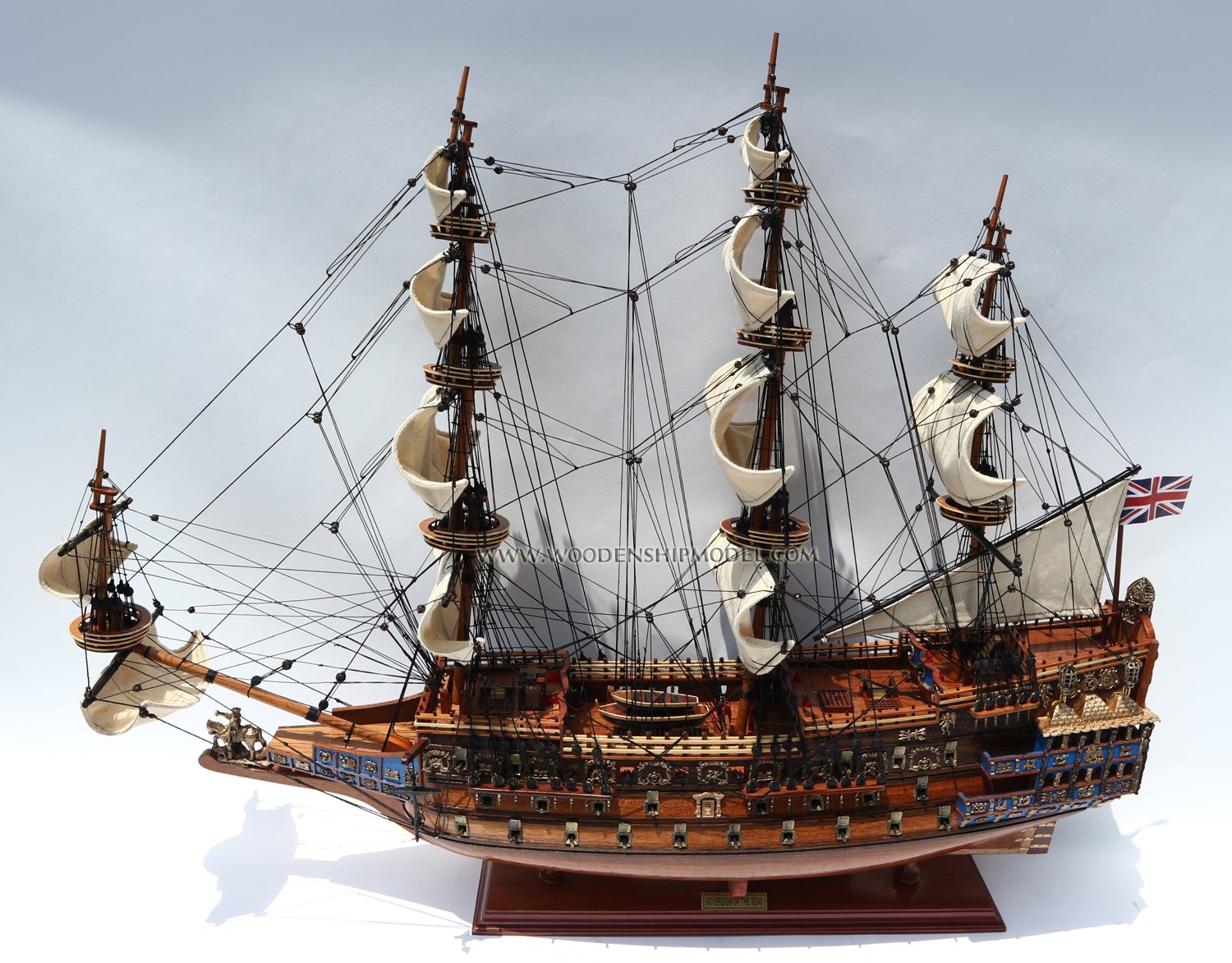 HMS Sovereign of the Seas Bow View